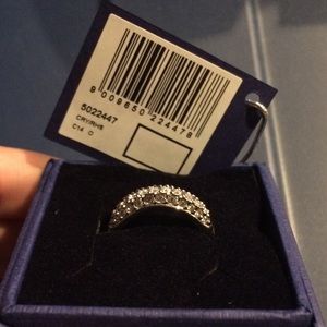 Retired Swarovski sparkle ring